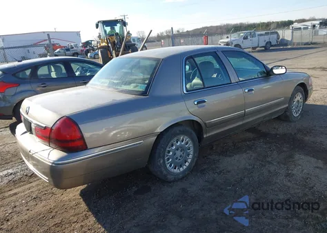 2004 Mercury Grand Marquis Gs from USA, damaged, VIN 2MEFM74W24X616794